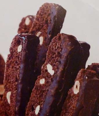 Chocolate Almond Cake Mix Biscotti