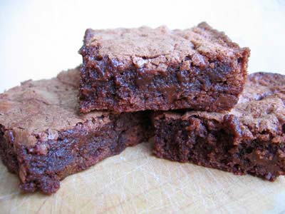 Easy Fudge Brownies with Cocoa