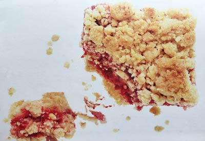 Raspberry Cornmeal Crumb Bars Crumbly Raspberry Bars with Cornmeal