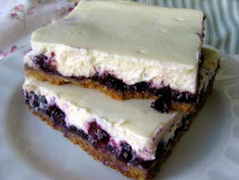 Blueberry Cheesecake Bars