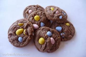 Cadbury Egg Cookies