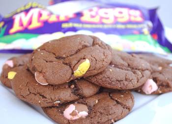 Mini Egg Chocolate Cookies