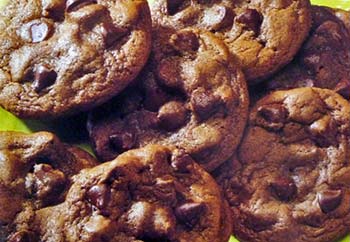 Chewy Chocolate Chip Brownie Cookies