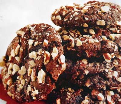 Chili Powder Pecan Crackles Cookies