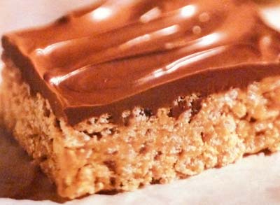 Chocolate Butterscotch Crispy Cereal Bars