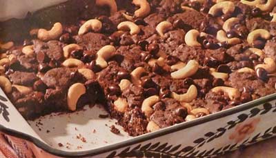 Chocolate Caramel Nut Bars