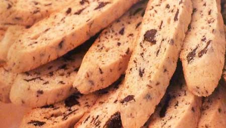 Chocolate Lemon Biscotti