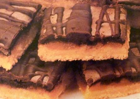 Chocolate Viennese Bars