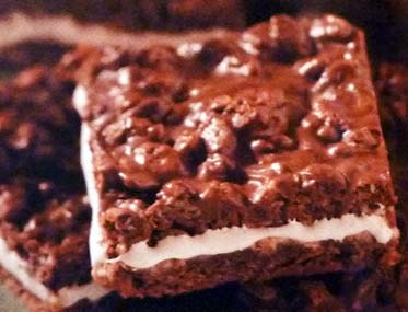 Double Chocolate Marshmallow Bars Double Chocolate Marshmallow Bars