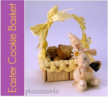 Easter Tea Cookie Baskets from Pizzazzerie