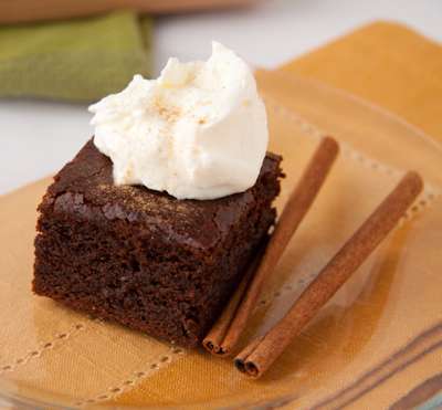 Dairy Free Gingerbread Brownies from Healthful Pursuit