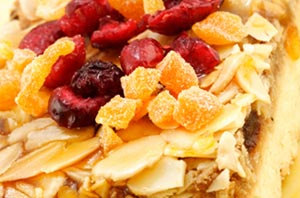Granola Bars with Cranberries, Apricots and Almonds