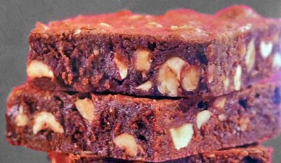 Hazelnut Fudge Brownies