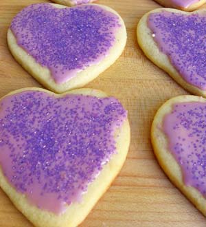 Heart-Shaped Valentine Cookies