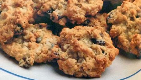 Honey Oatmeal Cookies