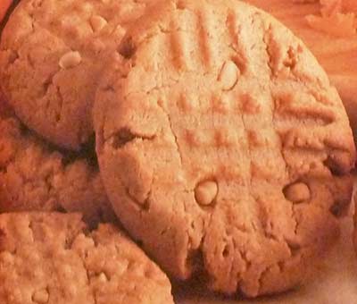 Honey Wheat Peanut Butter Cookies