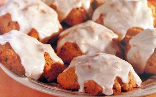 Iced Banana Nut Cookies Iced Banana Nut Cookies