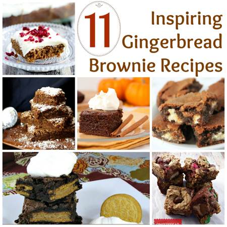 11 Inspiring Gingerbread Brownie Recipes