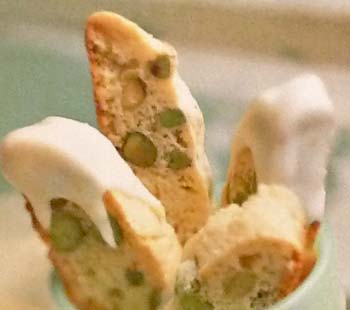 Lemon Pistachio Biscotti