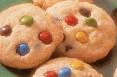 M&M Cream Cheese Cookies