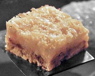 Orange Coconut Citrus Bars