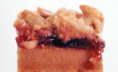 PB and J Cookie Bars