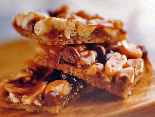 Peanut Britlle Bars