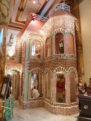 2-Story Gingerbread House right side 2-Story Gingerbread House right side