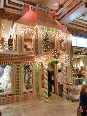 2-Story Gingerbread House front 2-Story Gingerbread House front