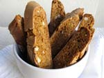 Bowl of Gingerbread Biscotti