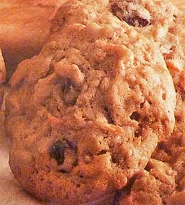 Carrot Raisin Bran Cookies