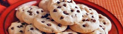Chocolate Chip Dalmatian Cookies