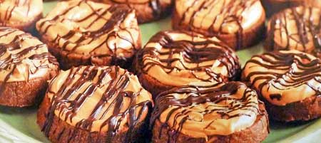Chocolate Peanut Butter Bengal Cookies
