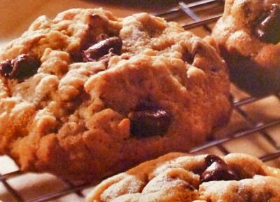 Chunky Chocolate Chip Peanut Butter Cookies