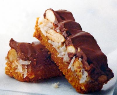 Coconut Candy Bars