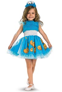 Cookie Monster child's dress