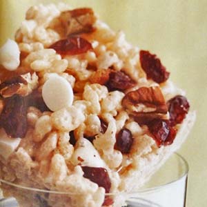 Cranberry Rice Crispy Treats Cranberry Rice Crispy Treats