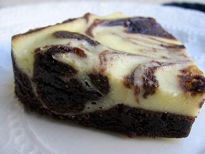 Cream Cheese Swirl Brownies