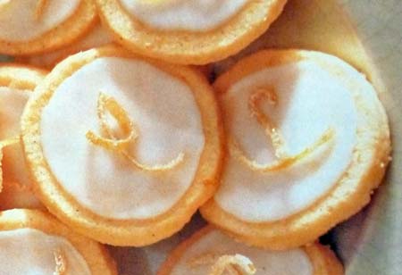 Lemon Cornmeal Cookies