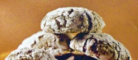 Mocha Almond Crackles Mocha Almond Crackles
