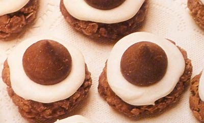 No Bake Peanut Butter Oatmeal Kisses Peanut Butter Oatmeal Kiss Cookies