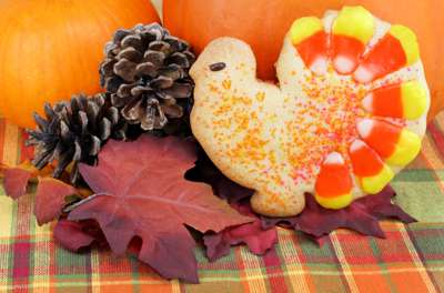 Thanksgiving Turkey Sugar Cookies from The Pure Pantry