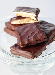 Chocolate Peanut Butter Cookie Crackers
