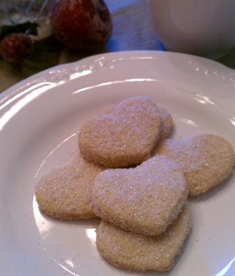 Heart-Shaped Mexican Wedding Cookies