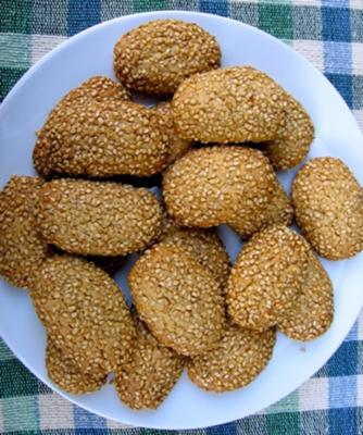 Italian Sesame Cookies